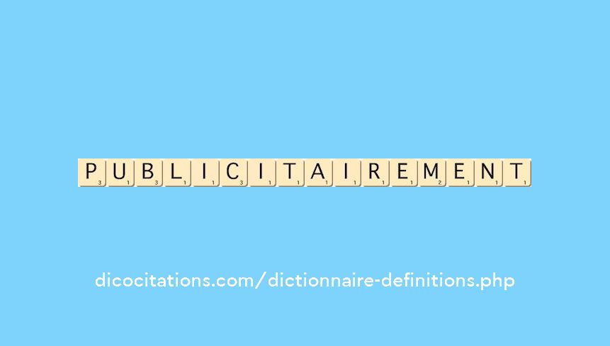 publicitairement publicitairement