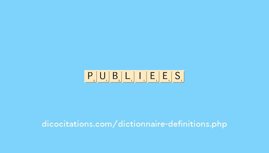 publiees