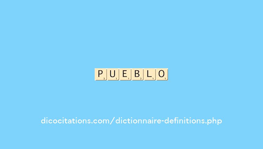 pueblo pueblo