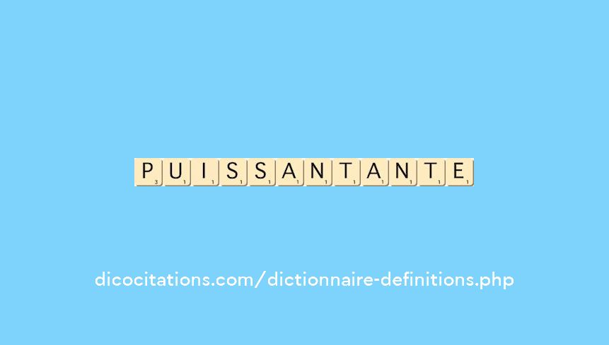puissant--ante