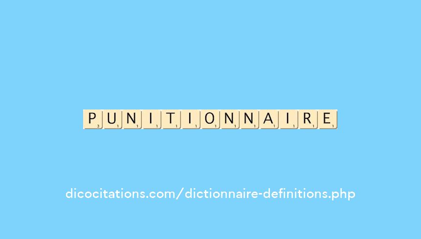 punitionnaire