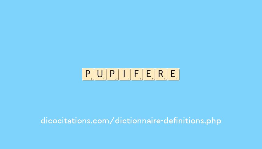 pupifere