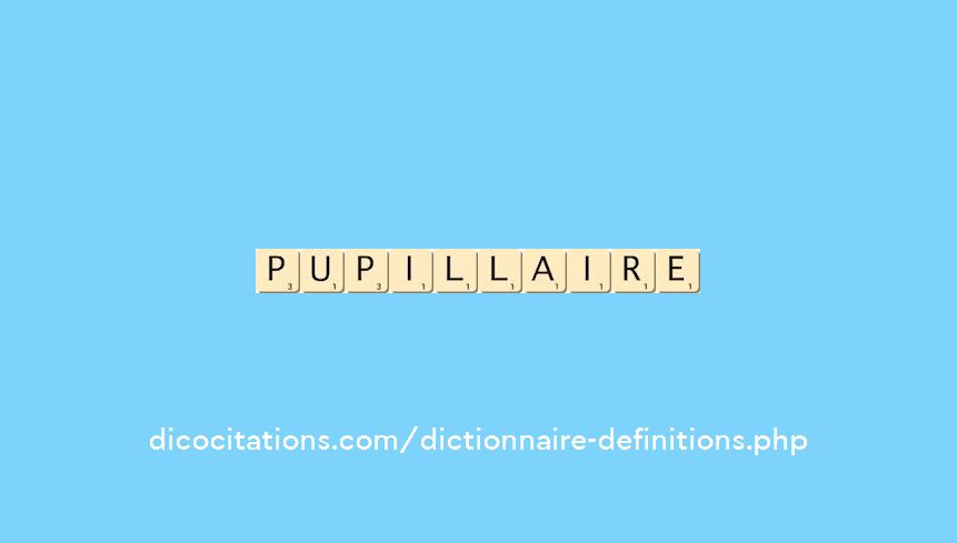 pupillaire