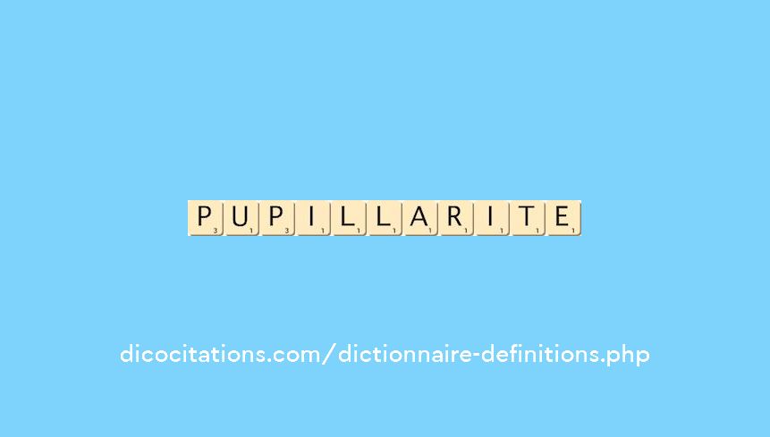pupillarite