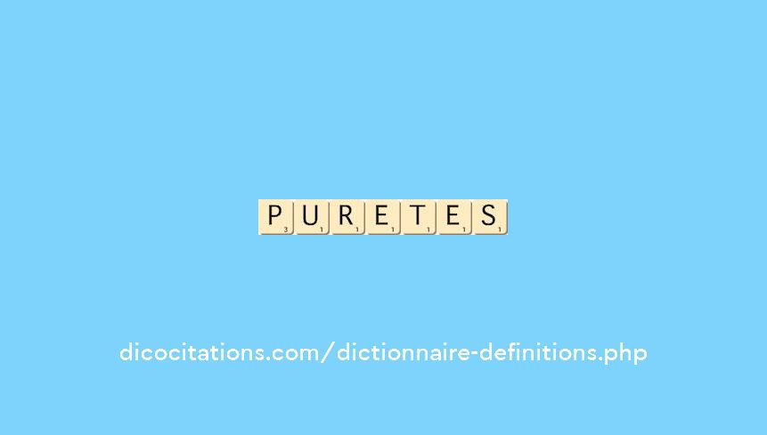 puretes puretes