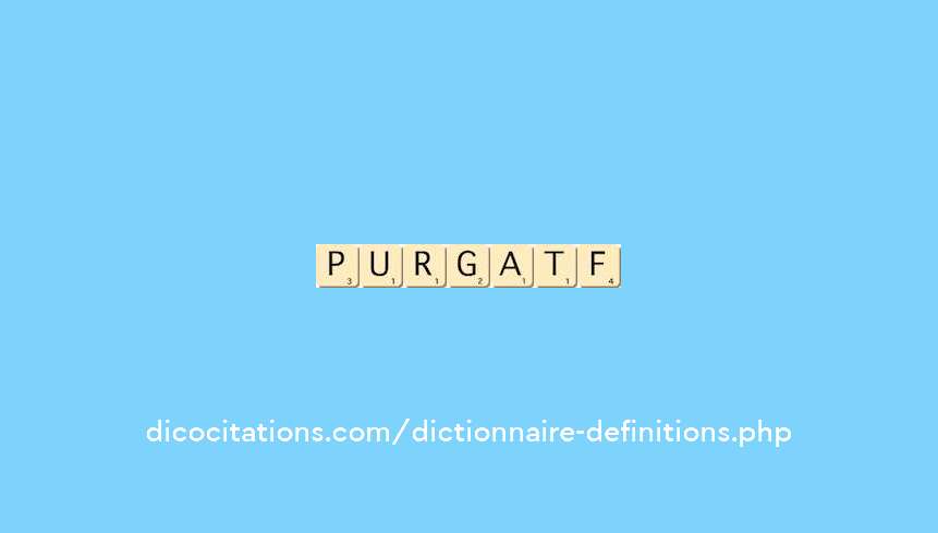 purgatif purgatif