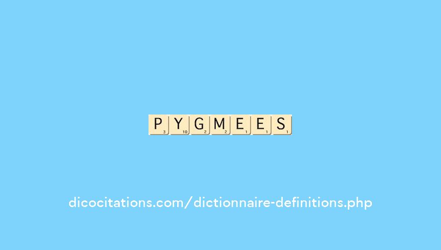 pygmees