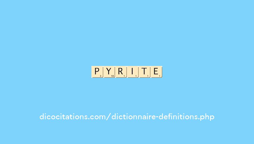 pyrite
