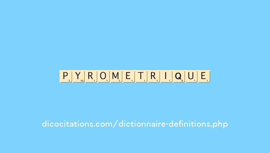 pyrometrique