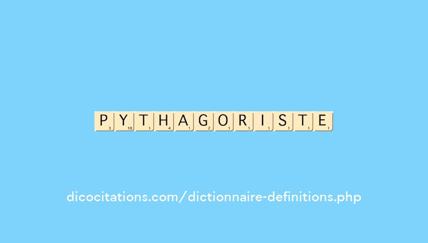 pythagoriste