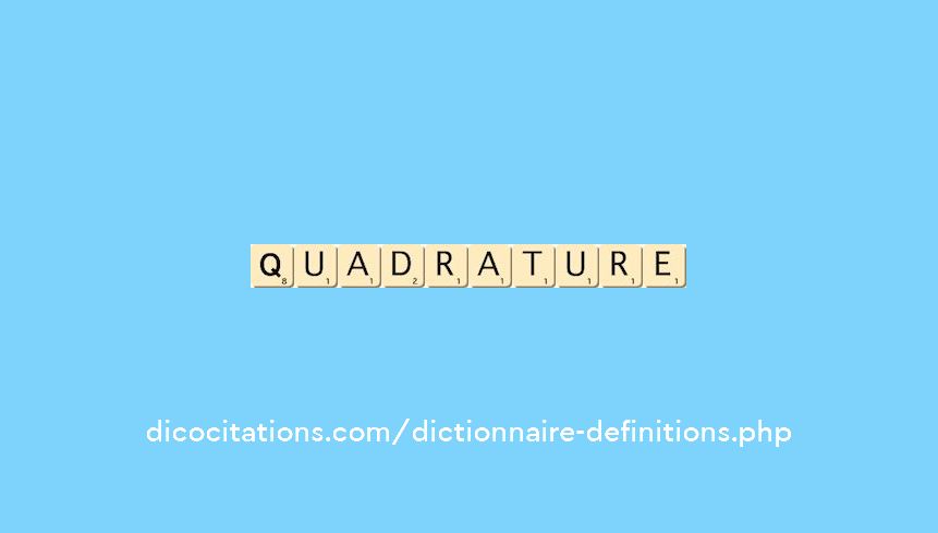 quadrature