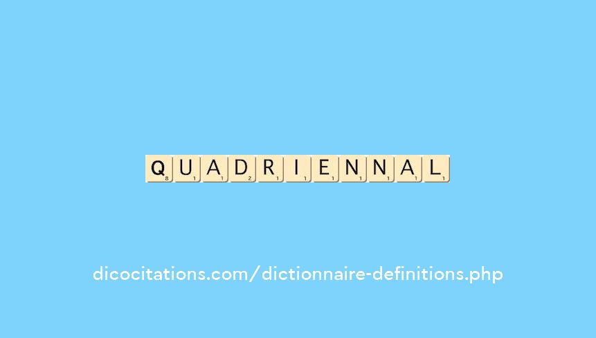 quadriennal