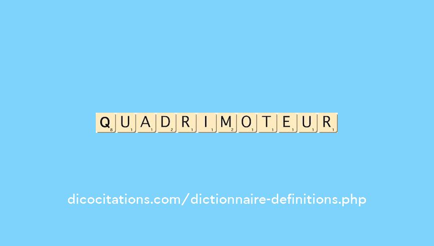 quadrimoteur
