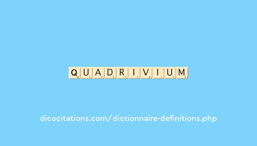 quadrivium