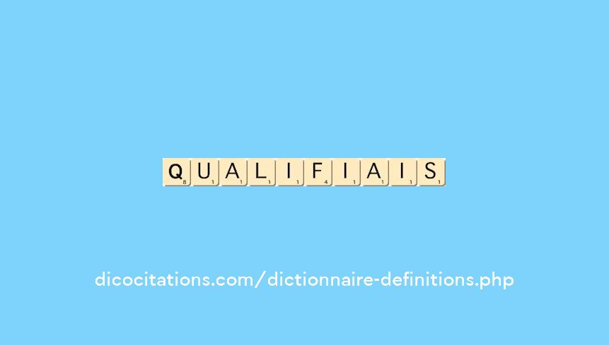 qualifiais qualifiais