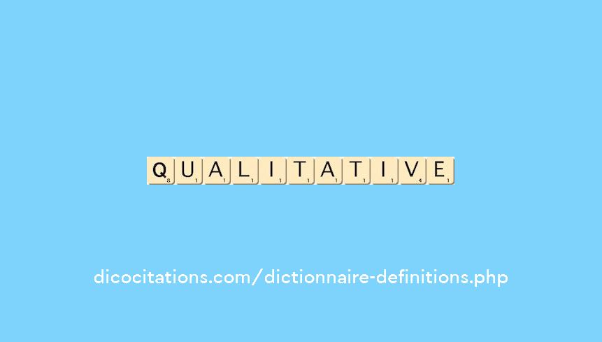 qualitative qualitative