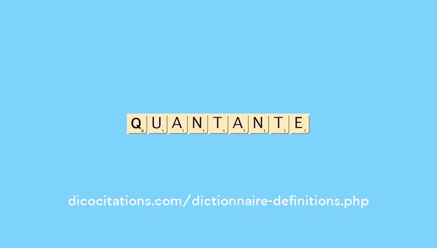 quant--ante