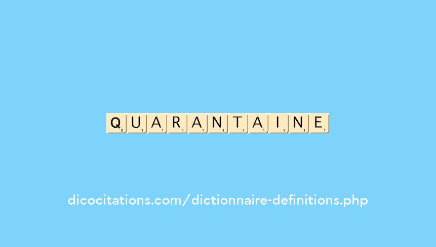 quarantaine