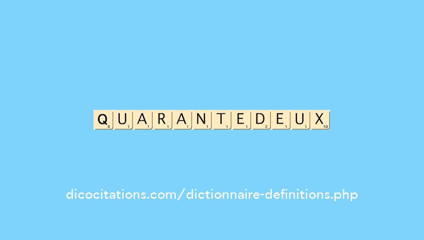 quarante-deux