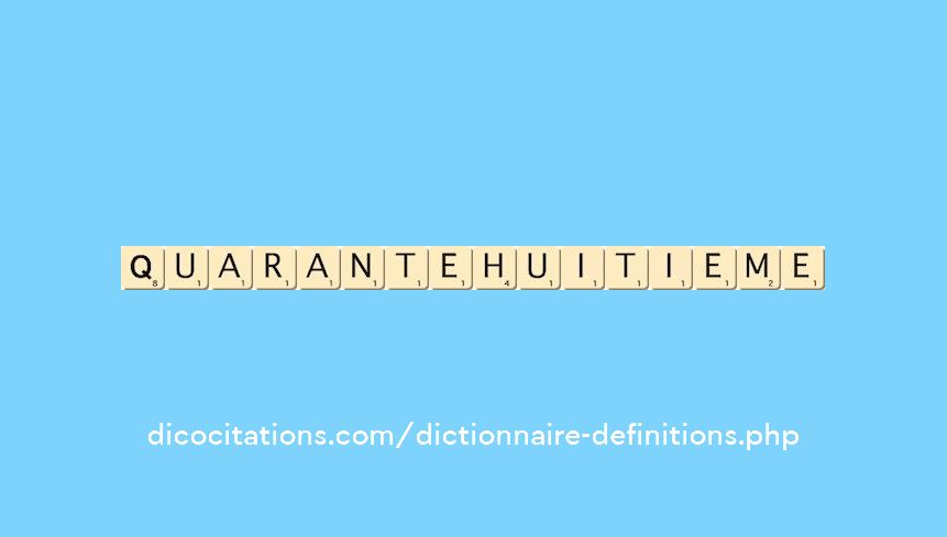 quarante-huitieme