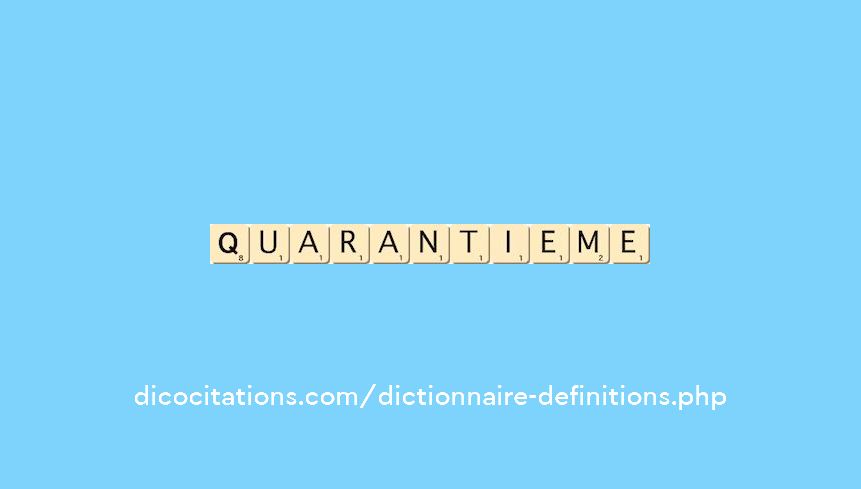 quarantieme