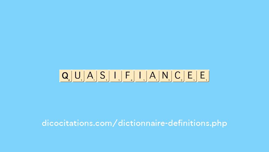 quasi-fiancee quasi-fiancee