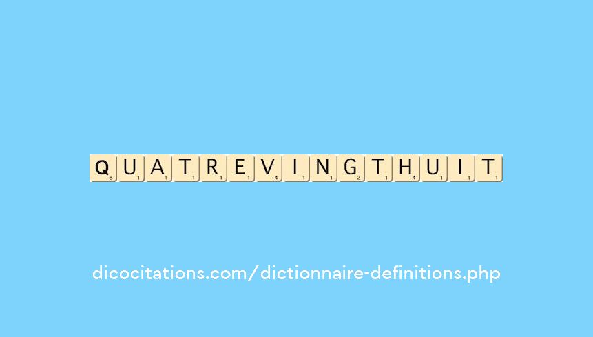 quatre-vingt-huit quatre-vingt-huit
