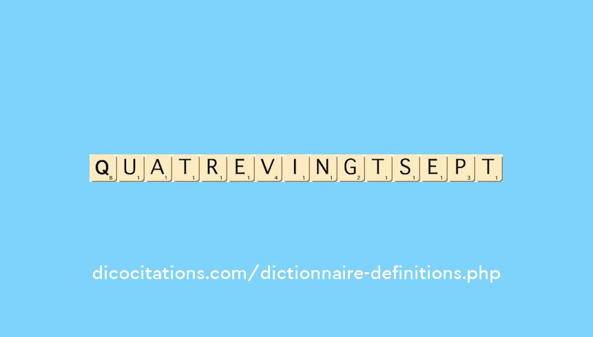 quatre-vingt-sept quatre-vingt-sept
