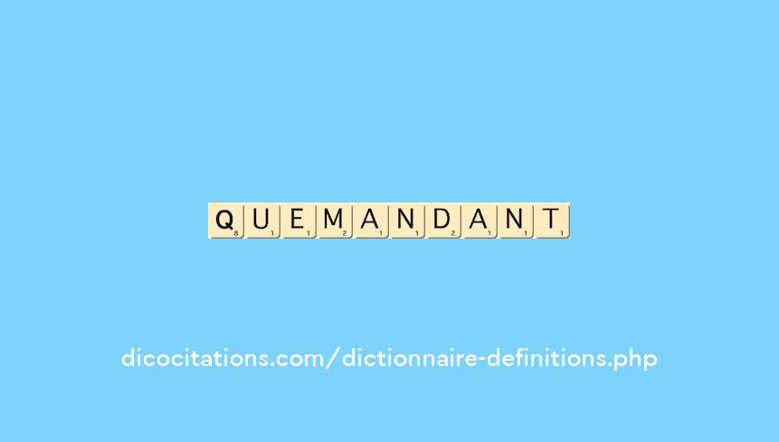 quemandant quemandant