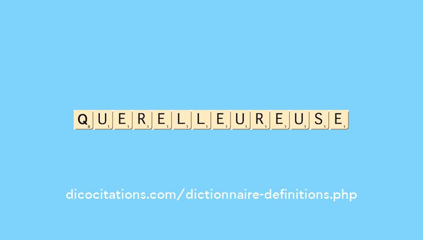querelleur--euse