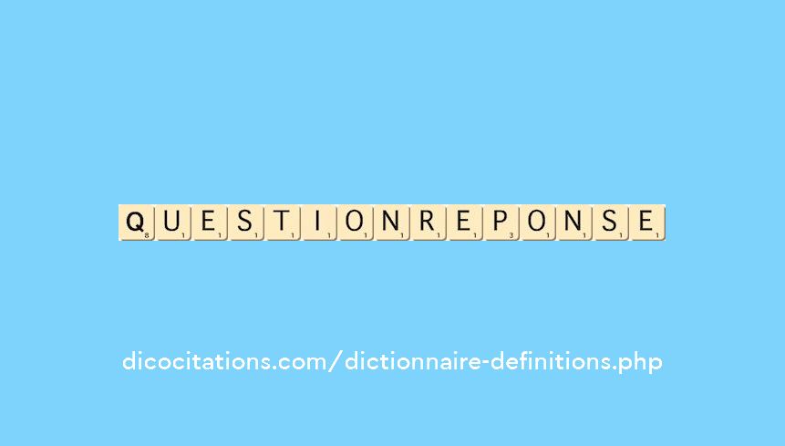 question-reponse question-reponse