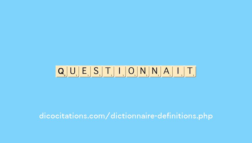 questionnait
