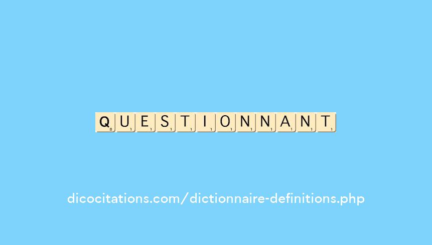 questionnant questionnant
