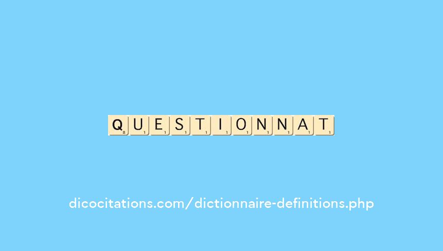 questionnat questionnat