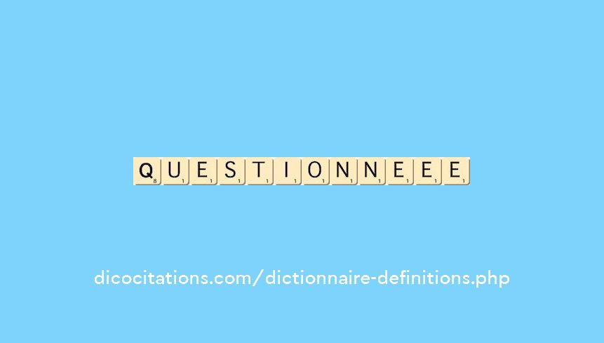 questionne--ee