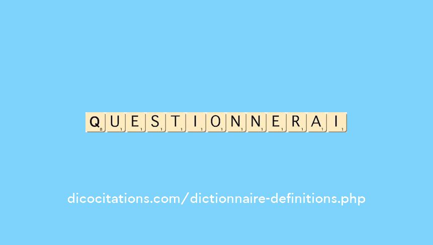 questionnerai questionnerai