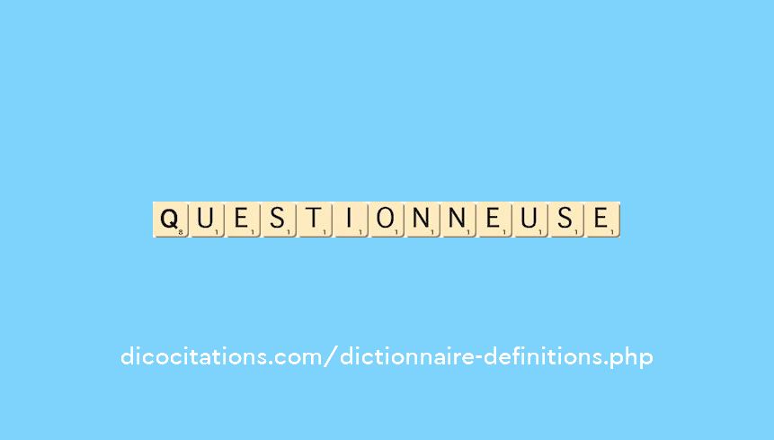 questionneuse questionneuse