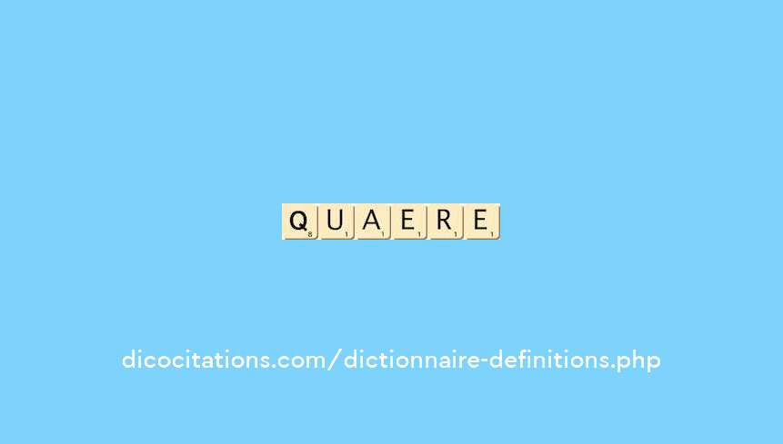 quincaillerie