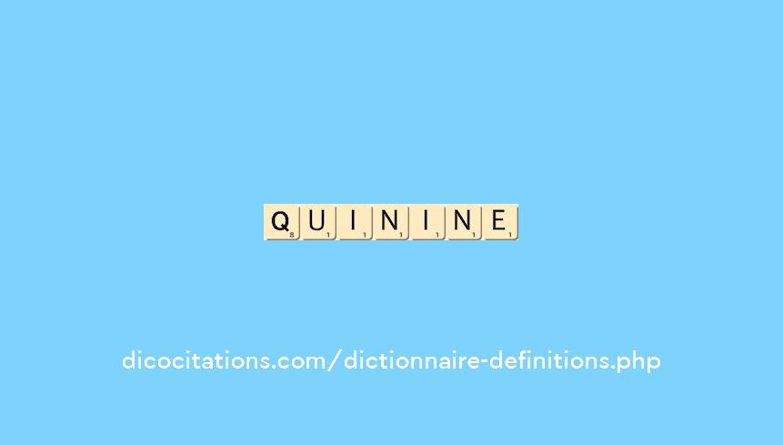 quinine