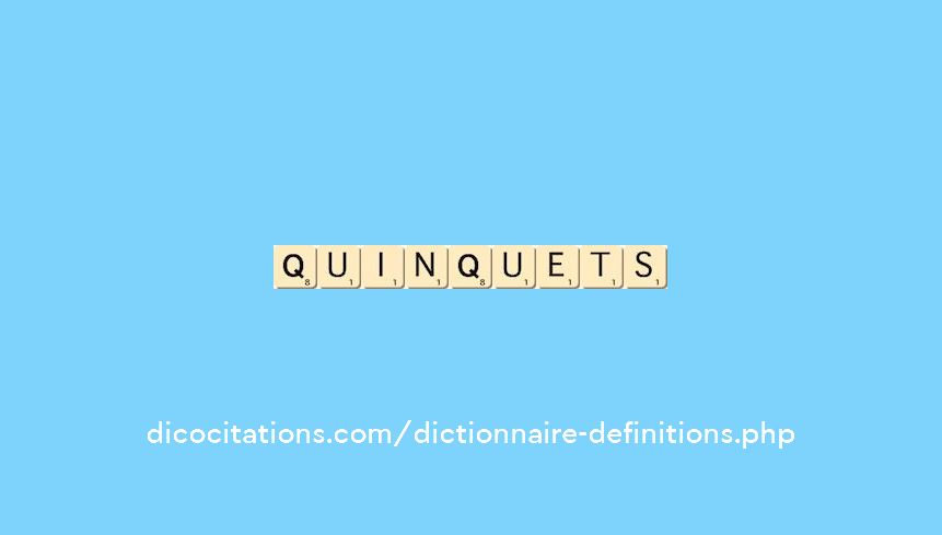 quinquets quinquets
