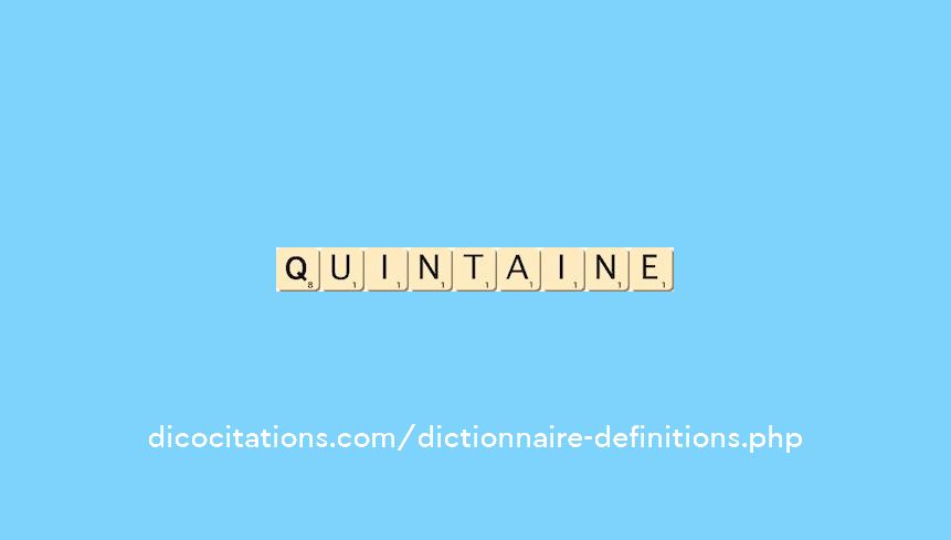 quintaine