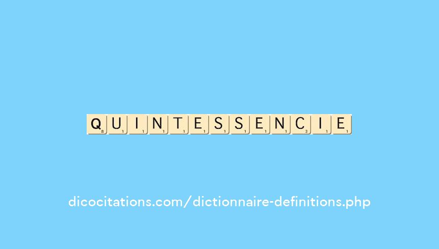 quintessencie quintessencie