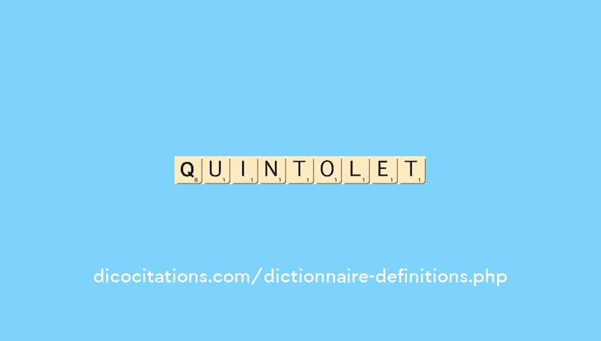quintolet quintolet