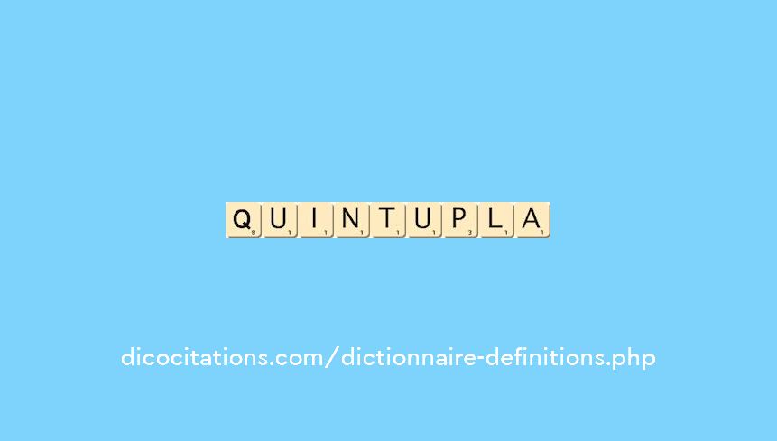 quintupla quintupla