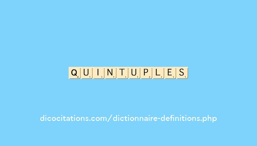quintuples quintuples