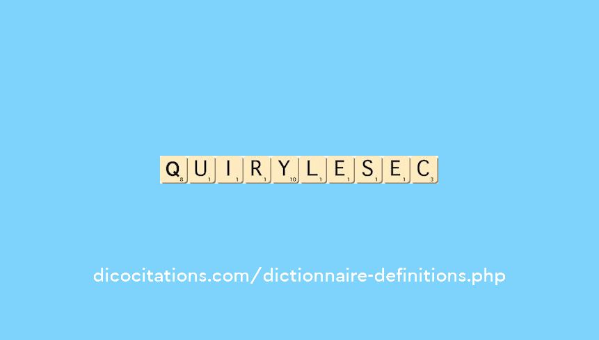 quiry-le-sec