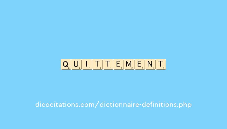 quittement