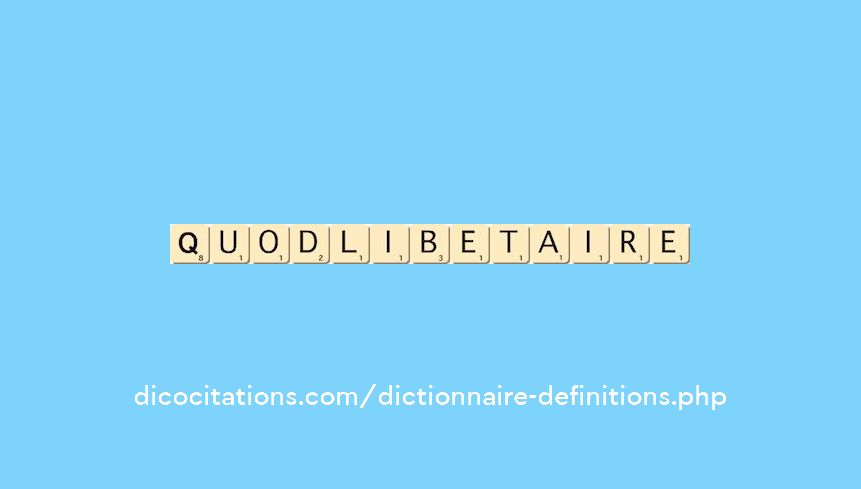quodlibetaire