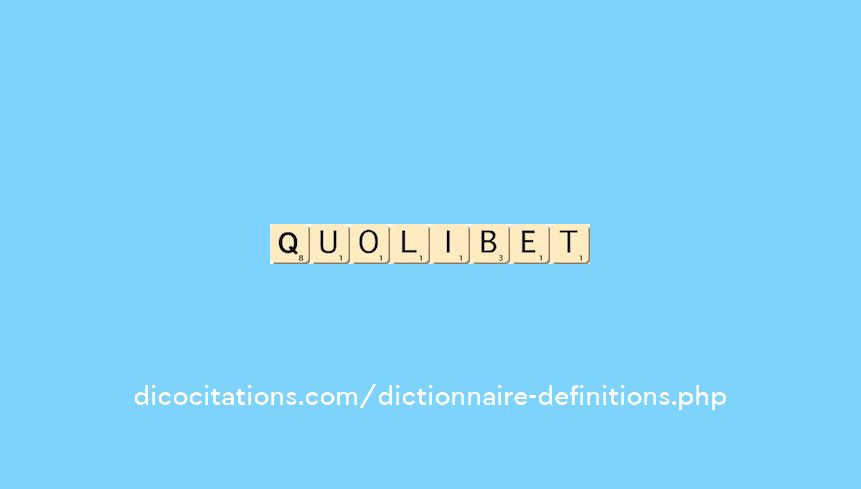 quolibet