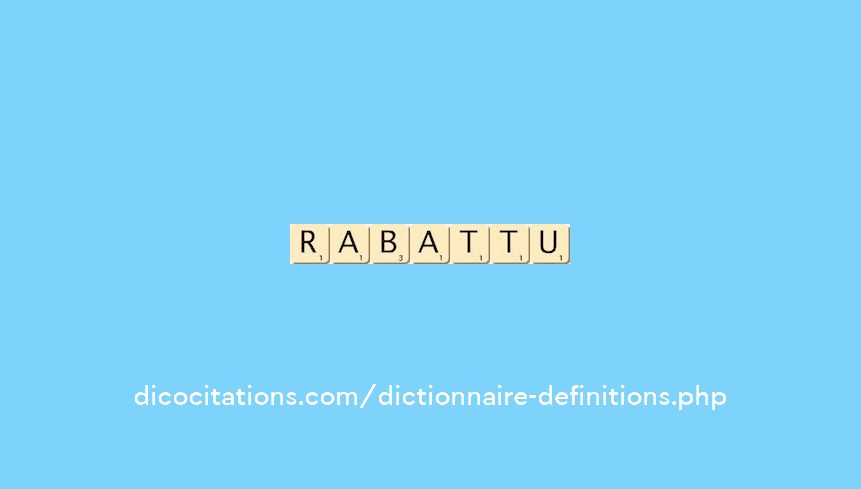 rabattu rabattu